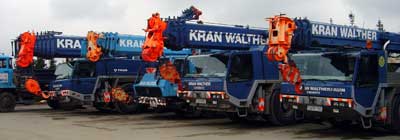 Kranreihe Fa. Kran-Walther